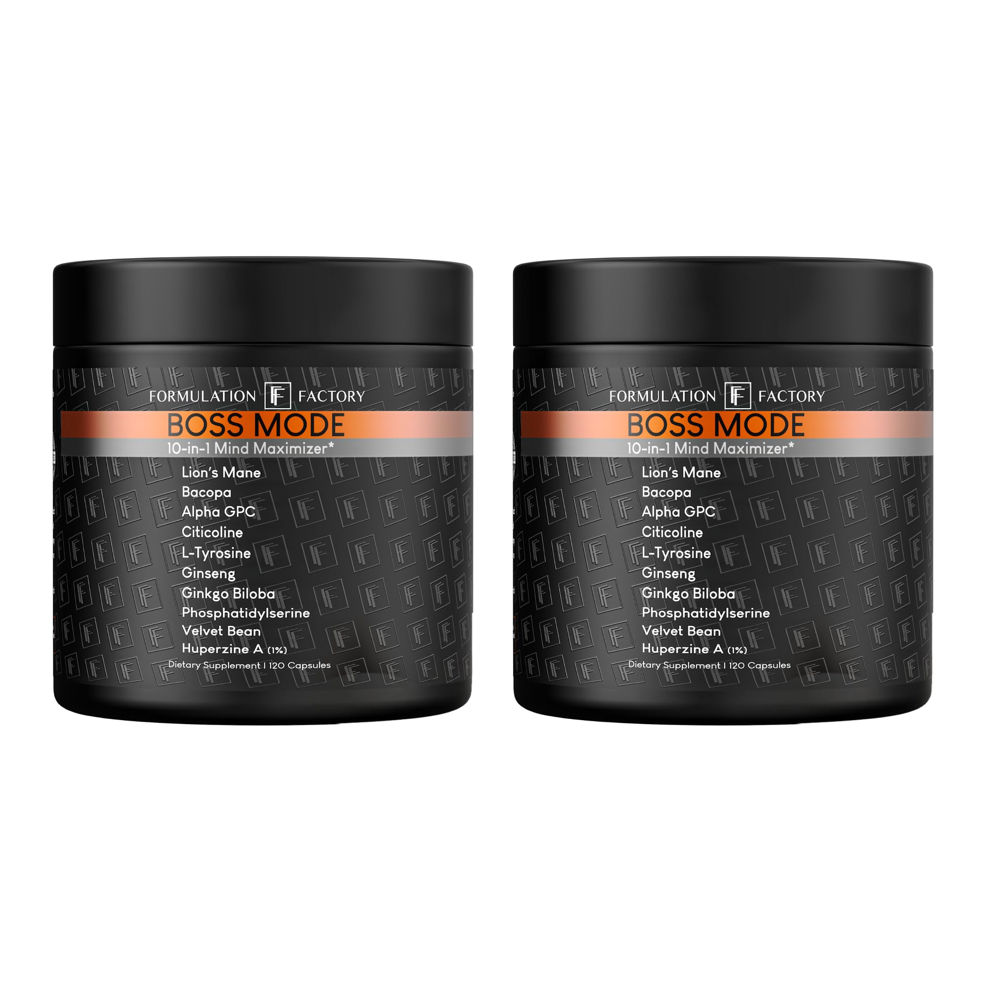 Formulation Factory BOSS Mode 10-in-1 Nootropic Complex with Lion's Mane, Alpha-GPC, Bacopa Monnieri, Ginkgo Biloba, Rhodiola & L-Tyrosine - 120 Capsules — Amazon image 12
