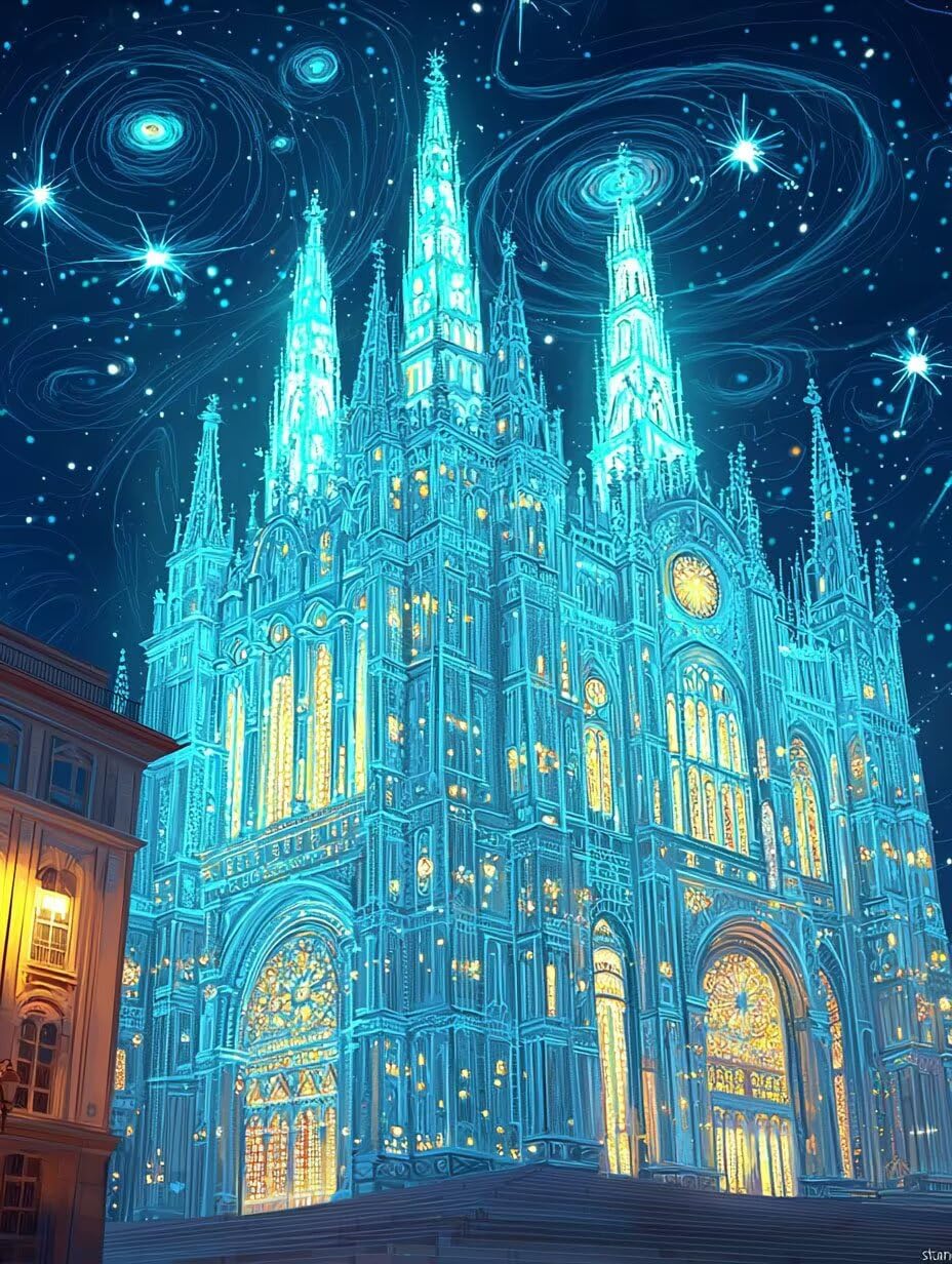 WEISHIWE Duomo di Firenze Dipingere con i Numeri per Adulti, 70x90cm a-22 | Paint by Numbers Kit con Pennelli e Acrilico Pigmento, Fai da te Olio La Pittura di Numeri Kit, Decora la Casa, senza Cornice