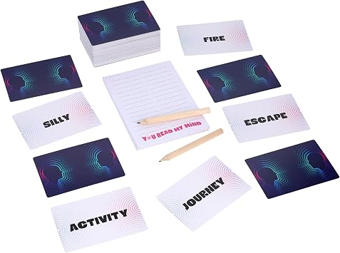 Ridley's Games: You Read My Mind - Mind Reading Party Game - How Well Do You Know Your Friends- for 3-6 Players and Ages 10 +