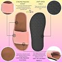Star FishWomen's (1705) |Extra Super Soft Comfortable Slippers |Peach Casual Slides Slippers 7 UK gallery image