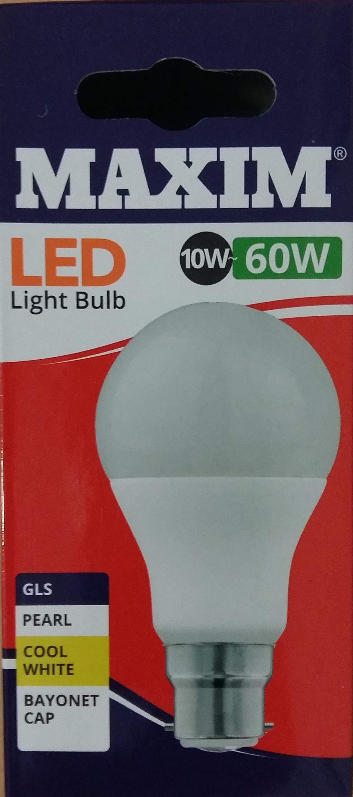 Maxim (BC) LED GLS 10W (60W Equiv) Cool White