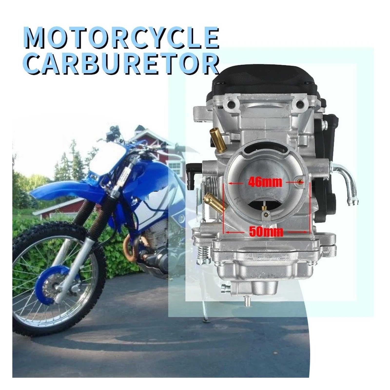 Motosierra Carburador Carburador Para TTR225 Para TTR-225 1999 2000 2001 2002 2003 2004 Conjunto De Carb 5FG-14901-00-00