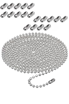 Amazon | YFFSFDC ボールチェーン キーホルダー用 ボール径2.4mm