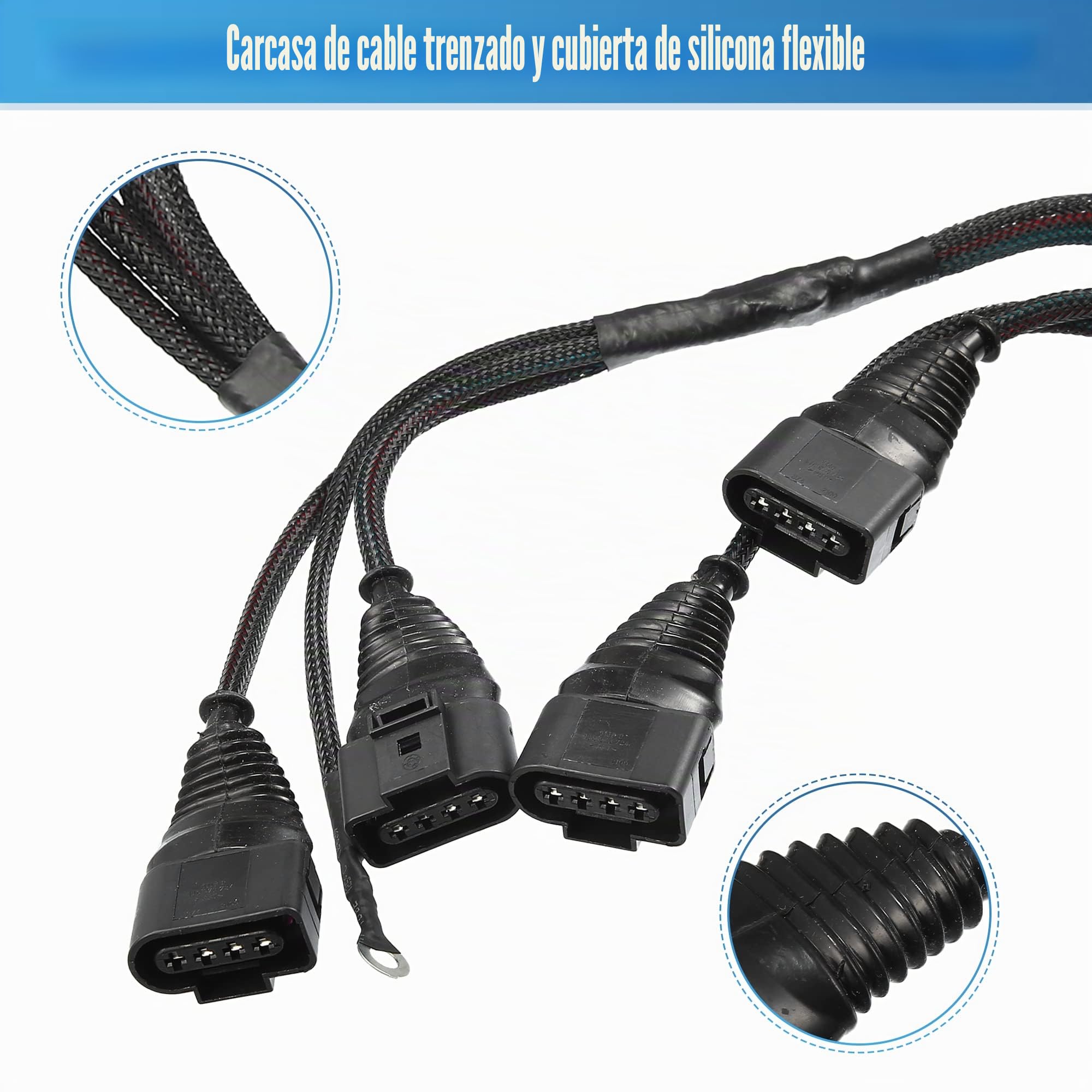 A ABSOPRO Arnés De Cable De Bobina De Encendido Para Audi A4 97-06 1 Juego