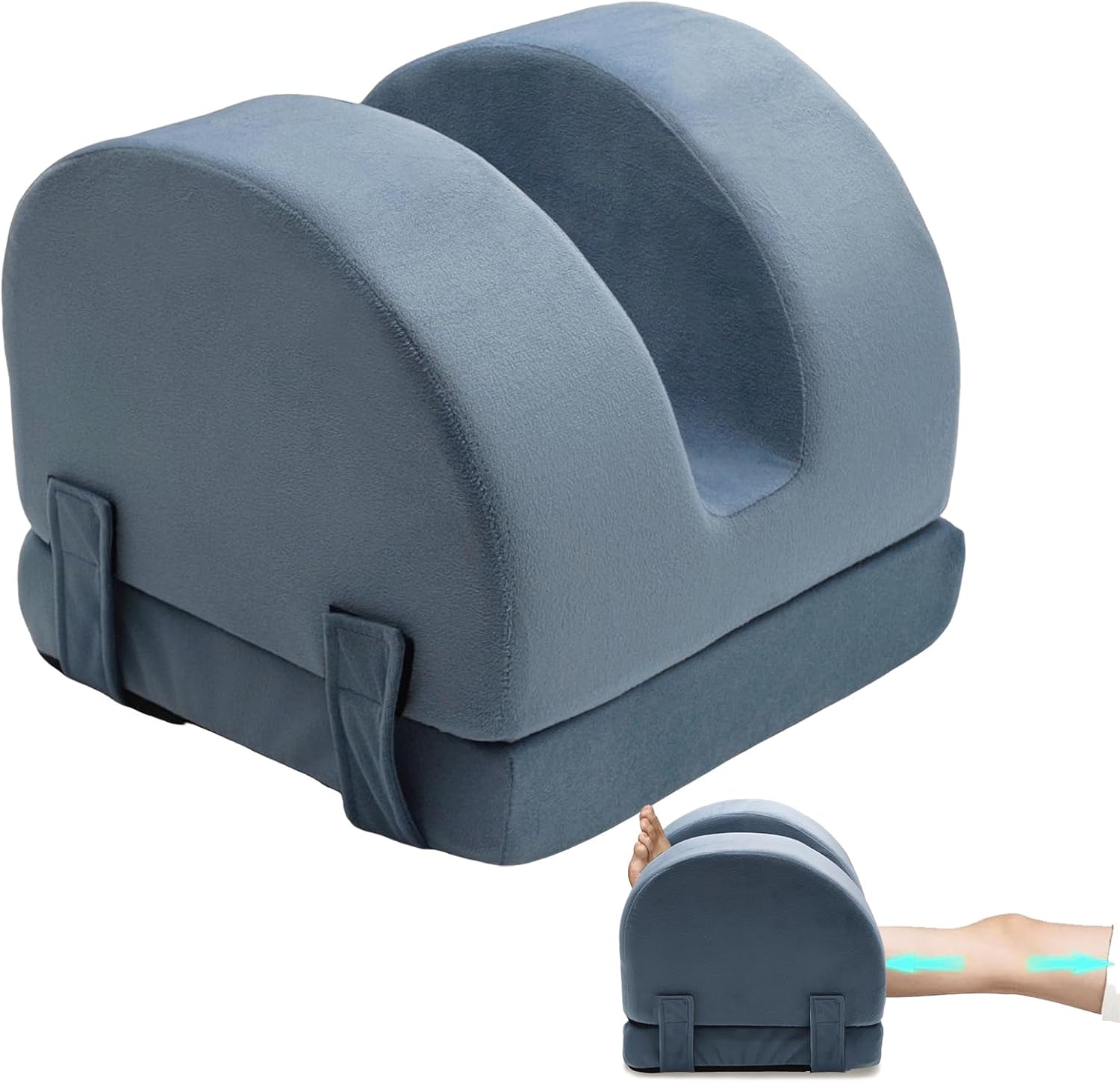 Knee Replacement Pillow for Recovery Height Adjustable for Full Straight-Leg Extension Post Surgery Recovery Leg Elevation for Hip & Knee Rest