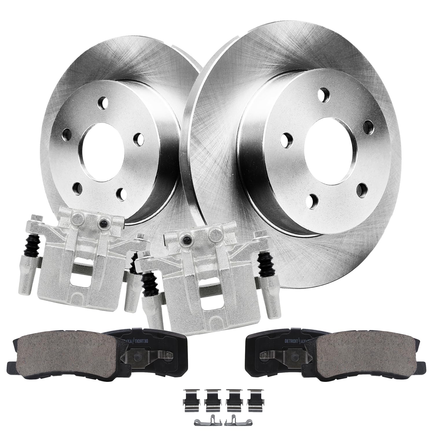 Detroit Axle - Rear Brake Kit for Chrysler 200 Sebring Dodge Compass