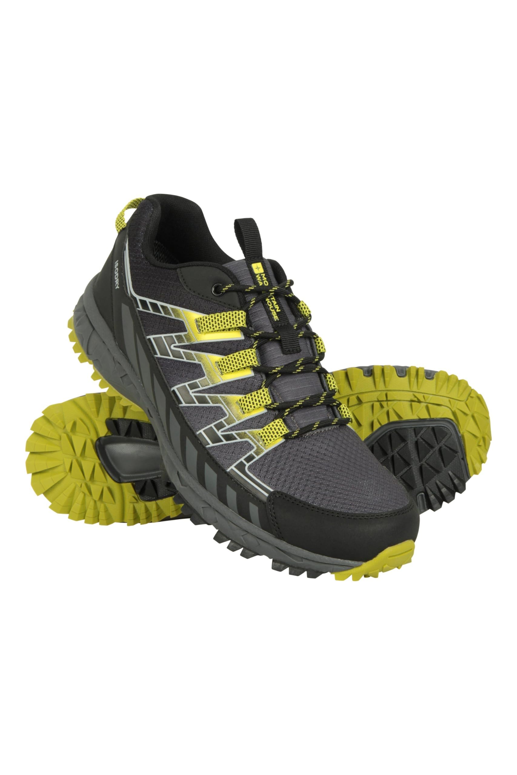 Enhance Mens Waterproof Trail Running Shoes - Breathable, Soft, Comfortable & Durable Sneakers - for Spring Summer, Walking & Outdoors