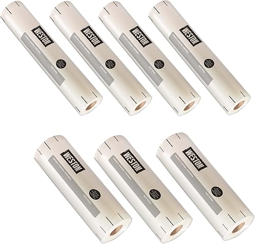 Weston Bolsas selladoras al vacío, 2 capas de 0.118 in de grosor, para NutriFresh, FoodSaver y otros sistemas de sellado térmico, para preparación