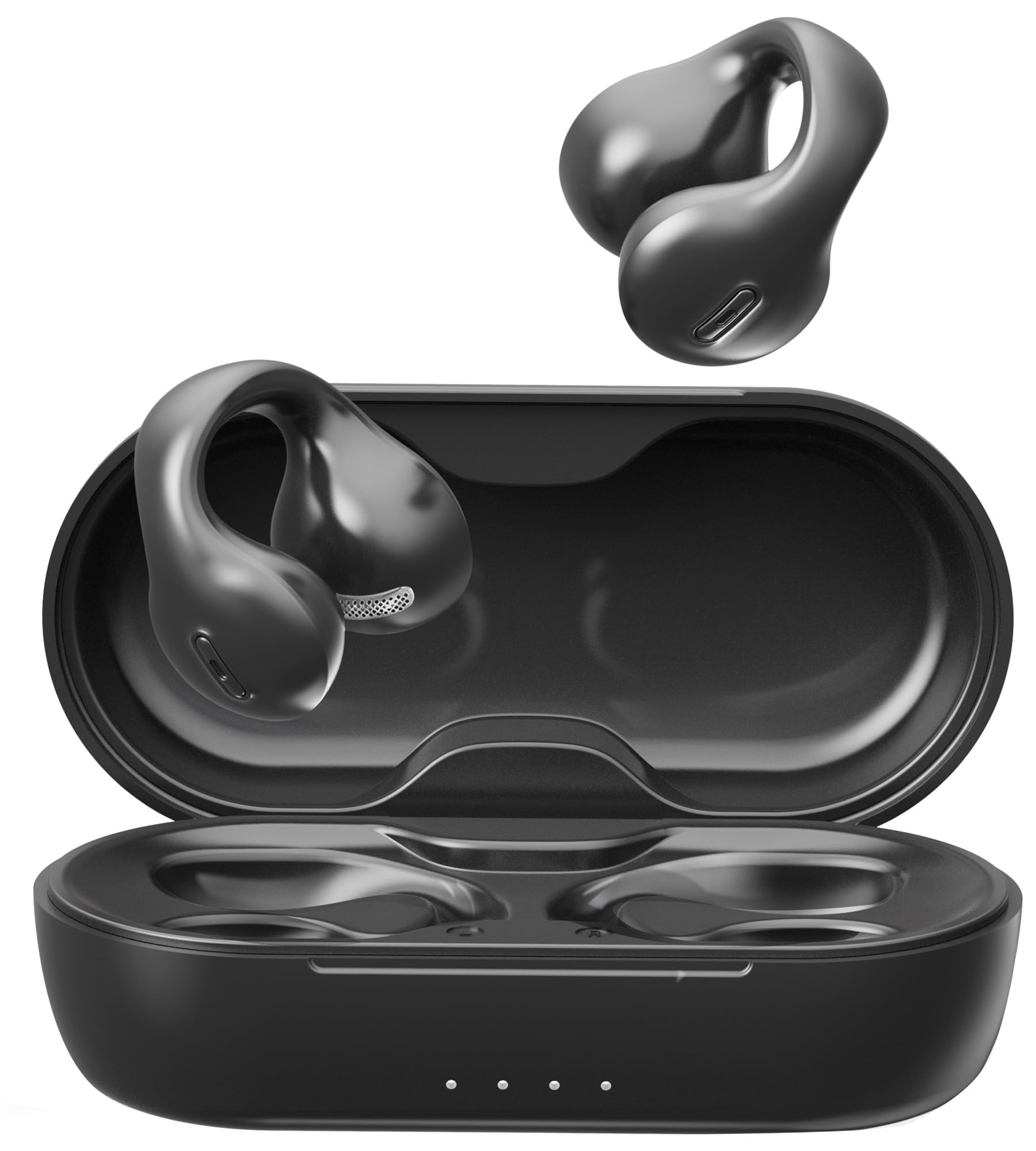 Amazon.co.jp: King Lucky イヤーカフ イヤホン ワイヤレス Bluetooth5