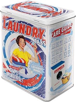 Nostalgic-Art Laundry Tabs Metal Saklama Kutusu 3 L