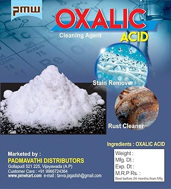 Pmw - Oxalic Acid Powder - Tile - Floor - Granite Cleaner - Loose Packed - 500 Grams