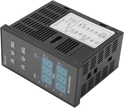 Digital Display Heat Press Temperature Controller Kit with PID Control for Heat Press Machines100-240V Adjustable Thermostat for Automotive Apparel Heat Transfer