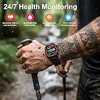 Vista 5 de Reloj GPS para correr, reloj inteligente militar resistente, IP68, batería de larga duración, soporte Multi-GNSS, enrutamiento Tracback y más