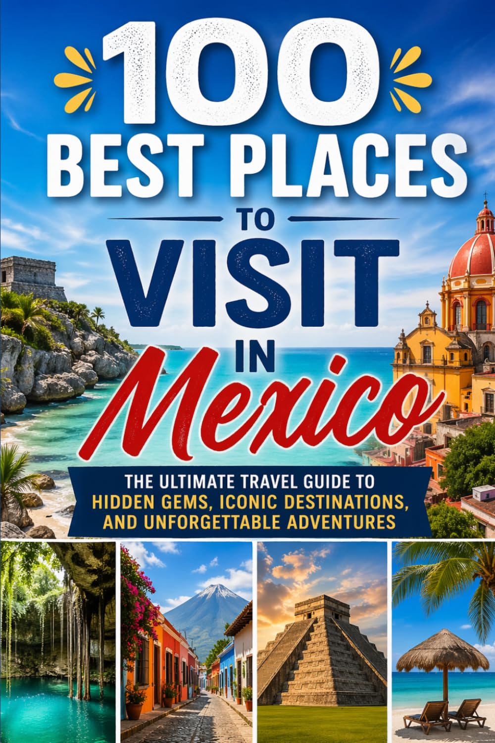 100 Best Places to Visit in Mexico: The Ultimate Travel Guide to Beach Resorts, Colonial Cities, Ancient Ruins, and Hidden Gems Across Mexico