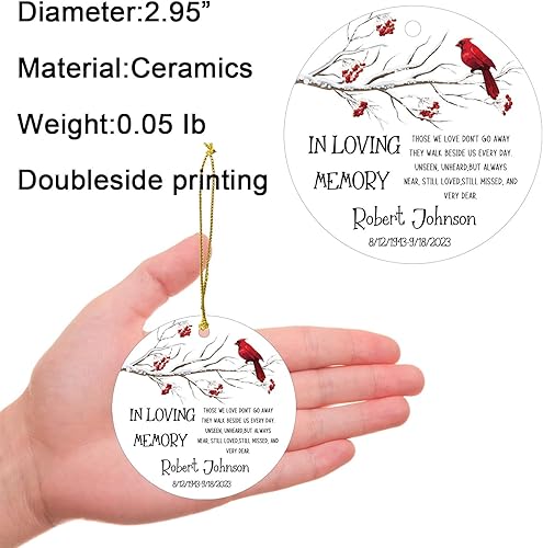 Miniatura 48 de Adornos de Navidad personalizados 2025 con cualquier imagen, adorno acrílico para colgar fotos – con mis propias fotos – Adornos de imagen