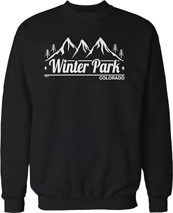 Winter Park, Colorado Crew Neck Sweatshirt