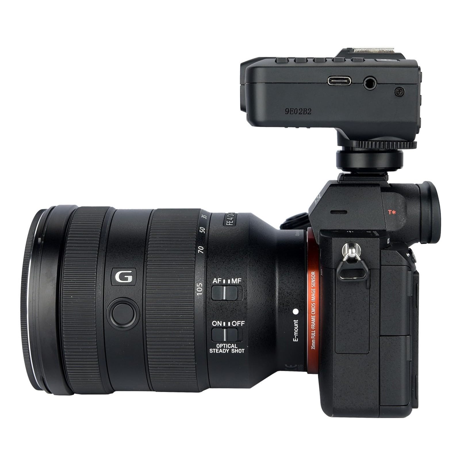 Godox X2T-S TTL Disparador de Flash Inalámbrico para Transmisor Sony 1/8000s HSS TTL Compatible con la Aplicación iOS/Android,Conexión Bluetooth,5 Botones de Grupo Separados,Rueda de Control Reubicada