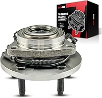 Vista 90 de Conjunto de cojinetes de buje de rueda delantera Torchbeam 513347 para Mazda CX-5 2013-2022, 2014-2021 Mazda 6 Rodamiento de rueda de 5 lengüetas