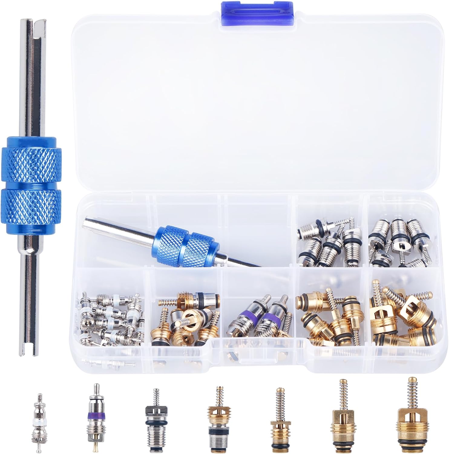 AC Valve Core Kit R12 R134a Automotive Air Conditioning