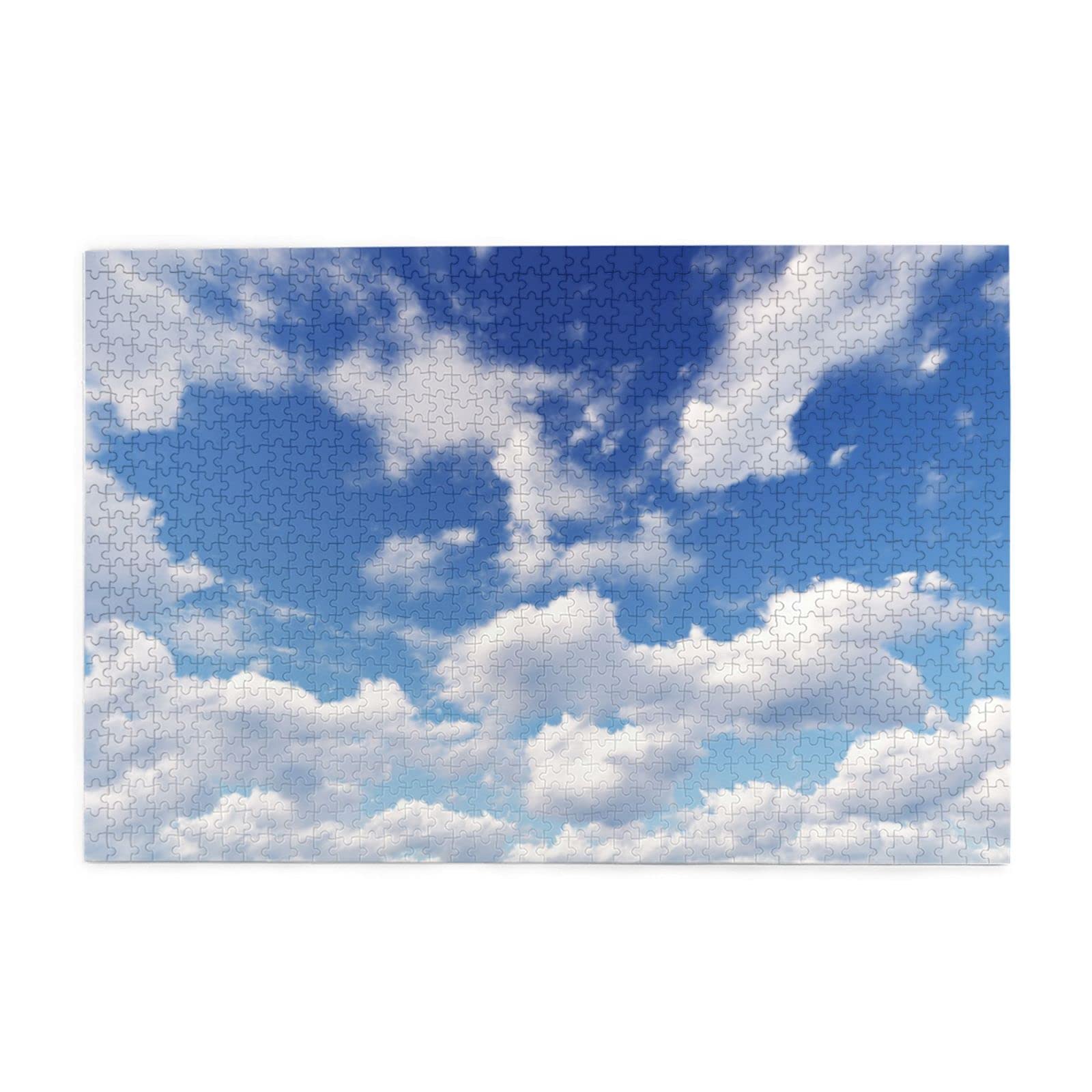 1000ピース ジグソーパズル 気球 空 青空 カラフル インテリア 未使用