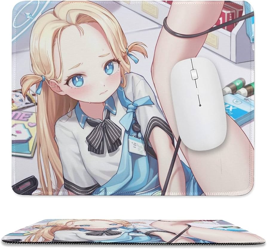 ブルーアーカイブ イラストマウスパッド ふもコレ×ブルーアーカイブ ゲーミングマウスパッド 便利屋68 2XL