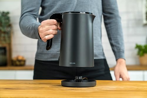 ZWILLING ENFINIGY Water Kettle, 1 l, Sainless steel limescale filter, Overheat protection, 1850 watts, Black - 3