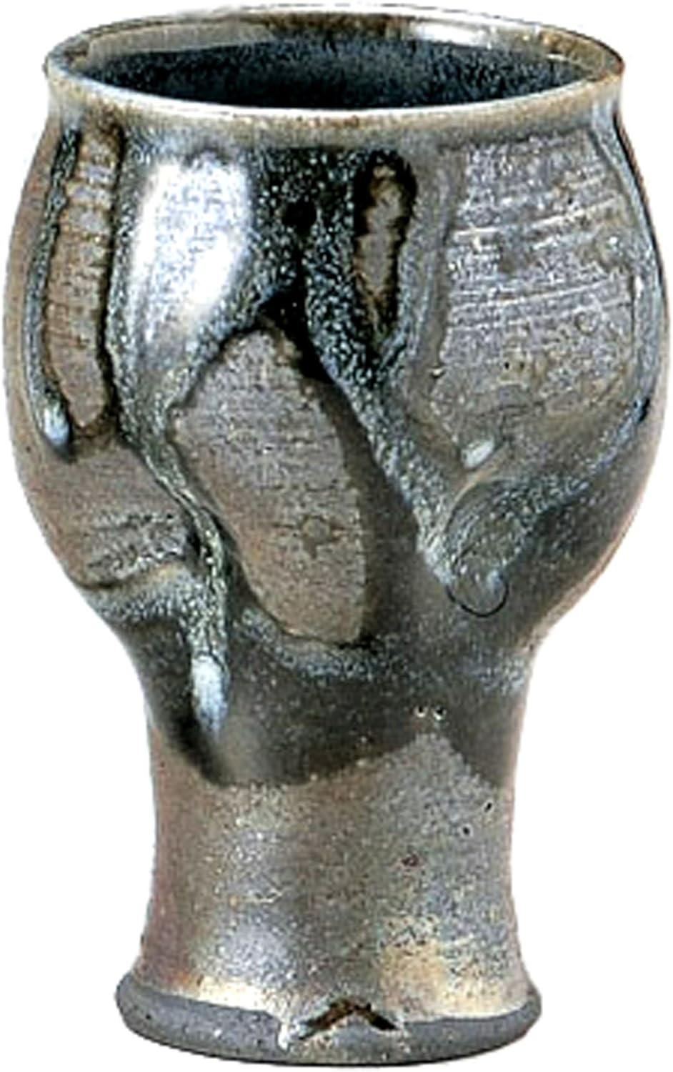 ヤマキイカイ Xinyi Blue Glazed Shochu Cup 11.8 fl oz (320 cc) L3253