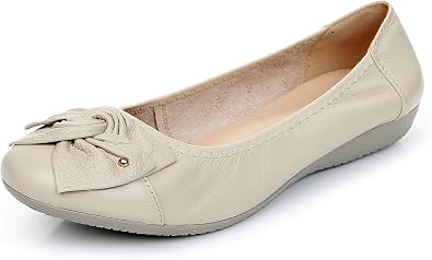 Amazon.com: VenusCelia - Zapatos tipo flats de baile con moño para mujer :  Ropa, Zapatos y Joyería