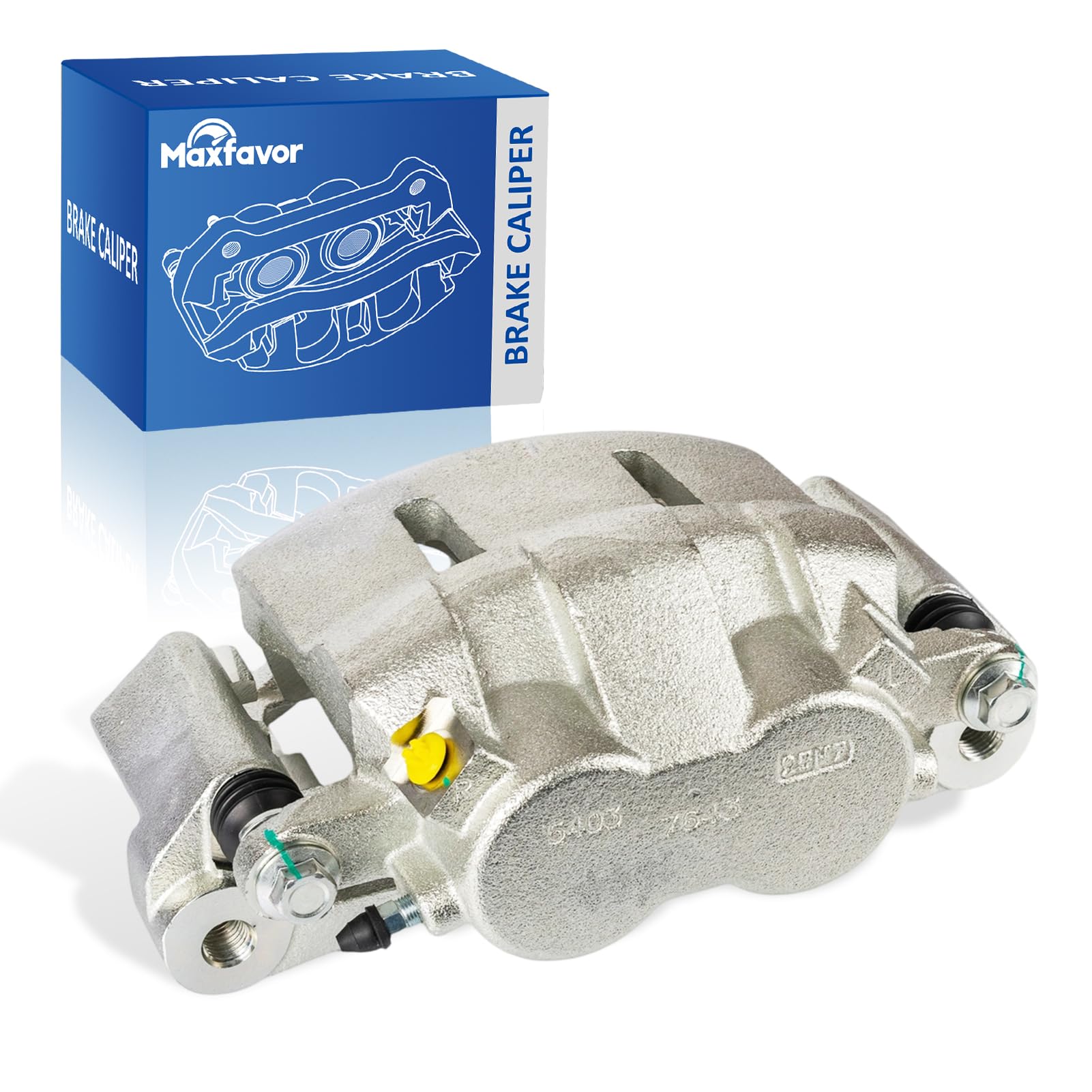 Maxfavor Brake Caliper Set Compatible with Ford 1999-2004 F-250 Super Duty F-350 Super Duty 2000-2005 Excursion Disc Brake Calipers Assembly Front Left 18B4790