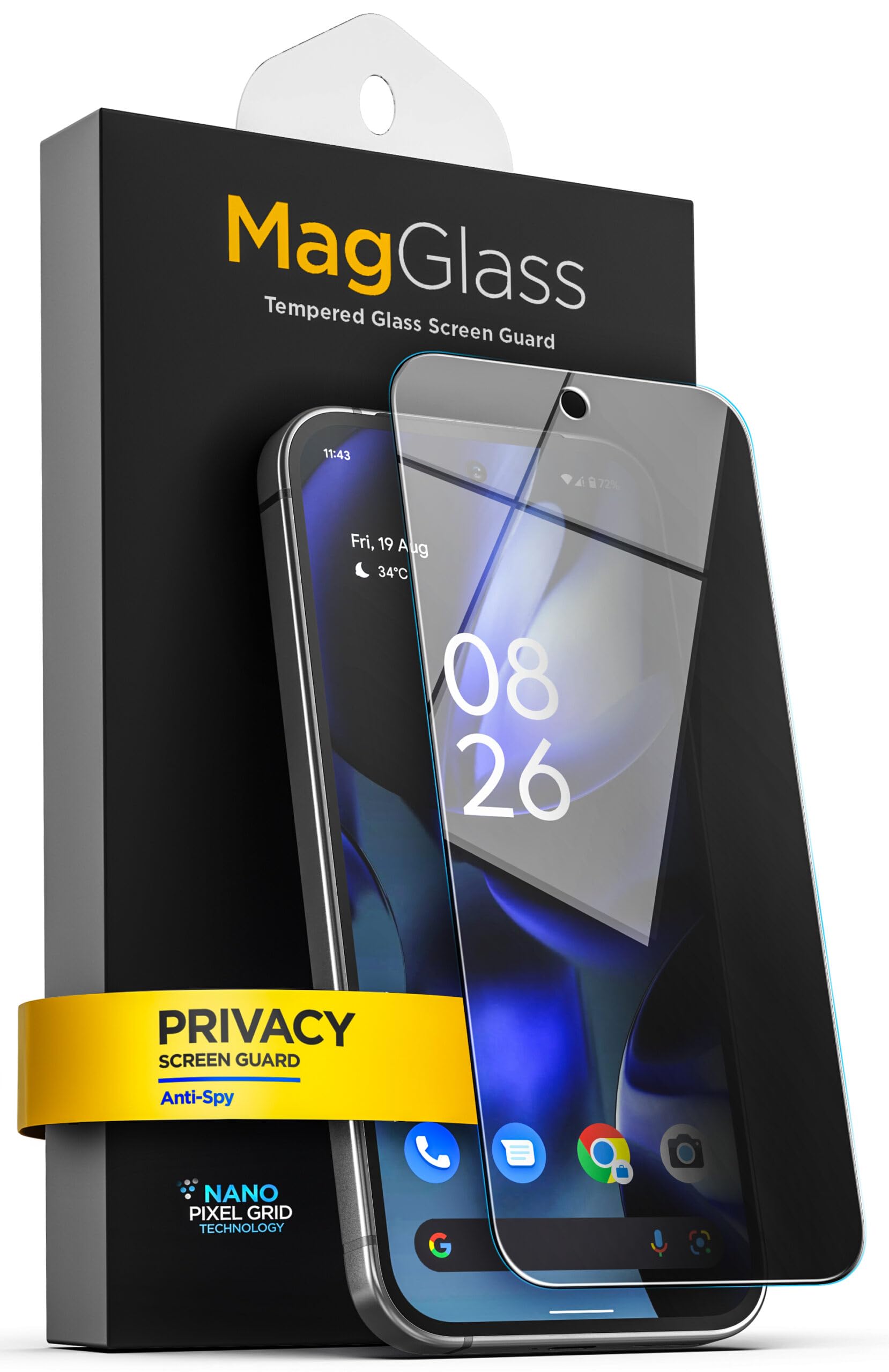 Amazon.com: magglass Designed for Google Pixel 9a Privacy