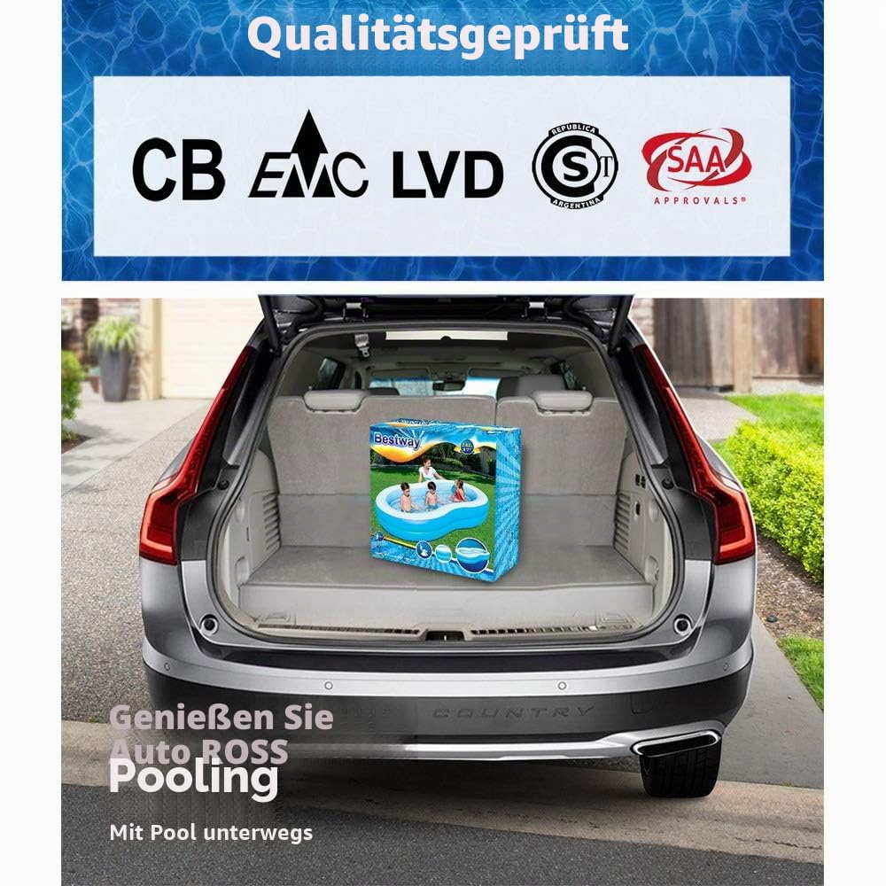 Bestway 54117-17 Aufblasbare Pools Blau/Weiß