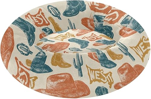 KLL Western Style Hats Calming Anti Anxiety Pet Cat Beds fluffier Dog Pillow Bed for Small Size Pets Sleeping cama elevada para Perros Grandes