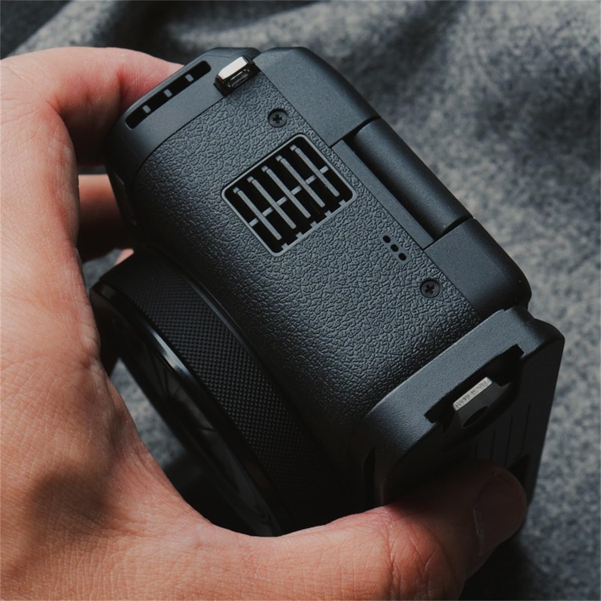Amazon | Canon PowerShot V1 専用 カメラウッドグリップ 高級檀木材