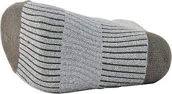 6 Pack Redback Boots Everyday Quarter Ankle Sock LIGHT GREY
