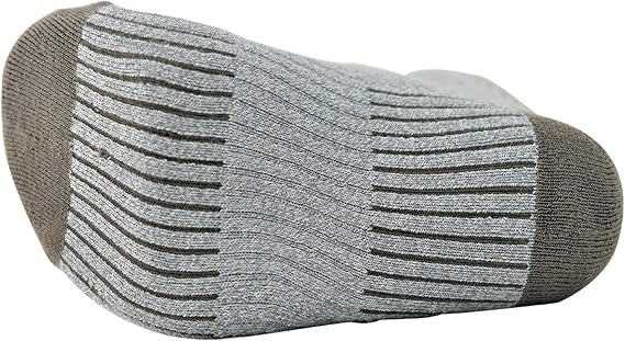 6 Pack Redback Boots Everyday Quarter Ankle Sock LIGHT GREY