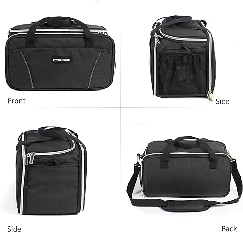 Miniatura 8 de Almacenamiento de pintura acrílica, organizador y almacenamiento de pintura, organizador de suministros de arte, bolsas de arte, almacenamiento de