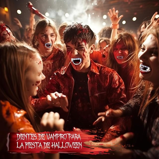 Foto 3 de 6 de Festicy Dientes de Vampiro para 10-16 años