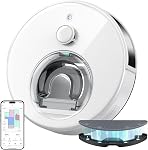 OKP L7 Robot Vacuum and Mop, 6000Pa Power Suction, Precision 3D Mapping, LiDAR Navigation, Robotic Vacuum Cleaner for Hard Floors and Pet Hair Pick Up, WiFi/App/Alexa Control, Smart No-Go Zone