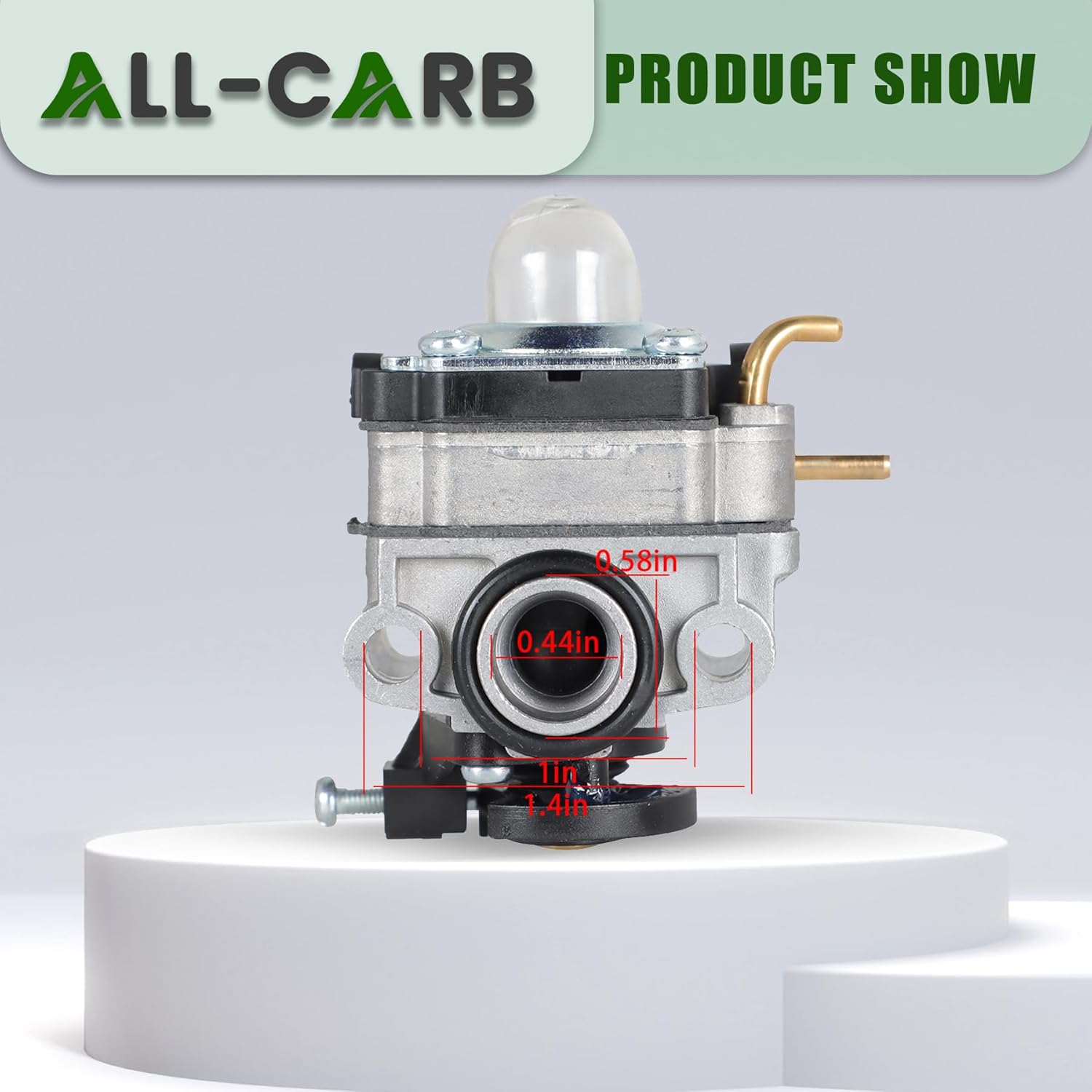 ALL-CARB Carburetor Air Filter Spark Plug Kit Replacement for Troy Bilt TB516EC Edger 29cc 4-Stroke Replacement for Craftsman 316711930 316791960 316791210 Trimmer