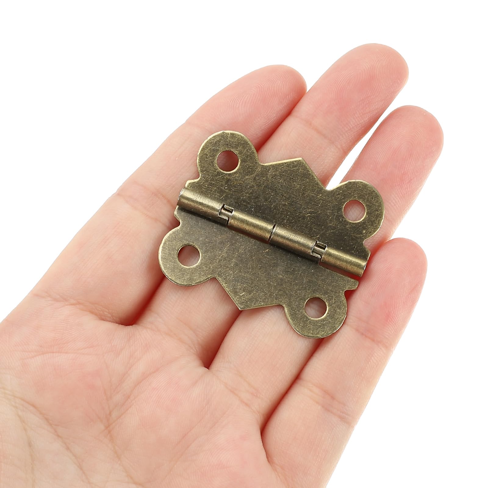 PATIKIL Small Jewelry Box Hinges 1-5/8 Inch - Image 4