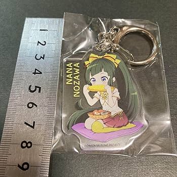 Amazon.co.jp: アクリルキーホルダー 温泉むすめ 野沢菜々 野沢