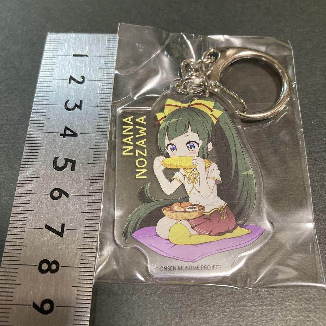 温泉むすめアクリルキーホルダーセット Amazon.co.jp: アクリルキーホルダー 温泉むすめ 野沢菜々 野沢温泉