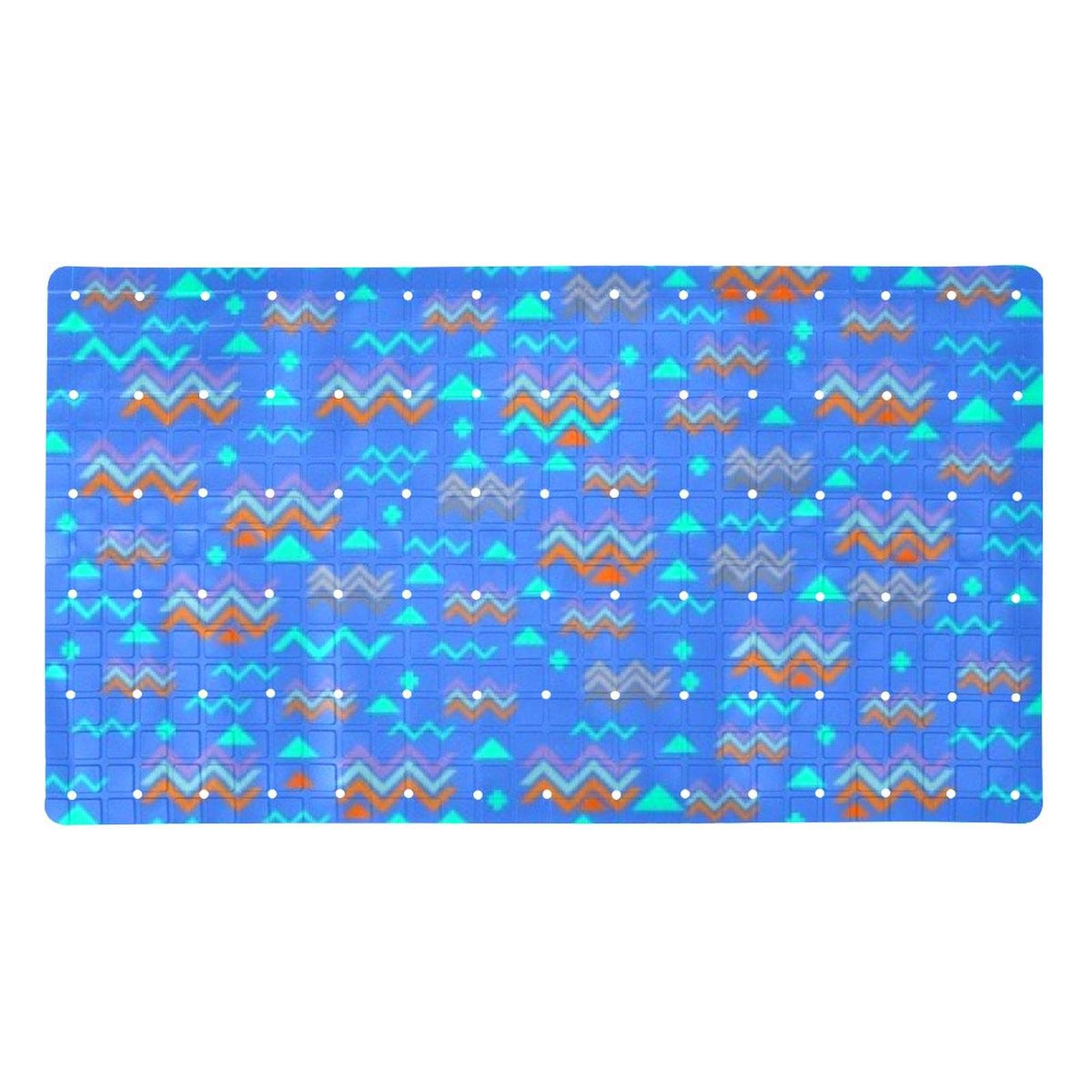 Tapis de salle de bain abstrait antidérapant 40x70 pour douche sécurisée