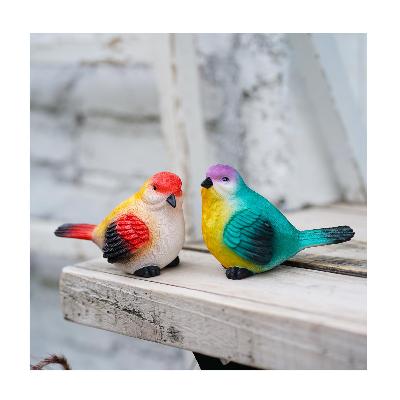 Figurines d'oiseaux en résine : le cadeau idéal pour amateurs de nature
