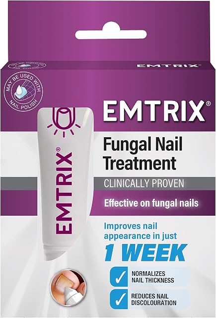 Emtrix® Fungal Nail Treatment Cream  Extra Strength Nail Fungus Penetrating Formula  Binds Moisture into the Nail  Softens Nourishes & Conditions  No Filing Needed