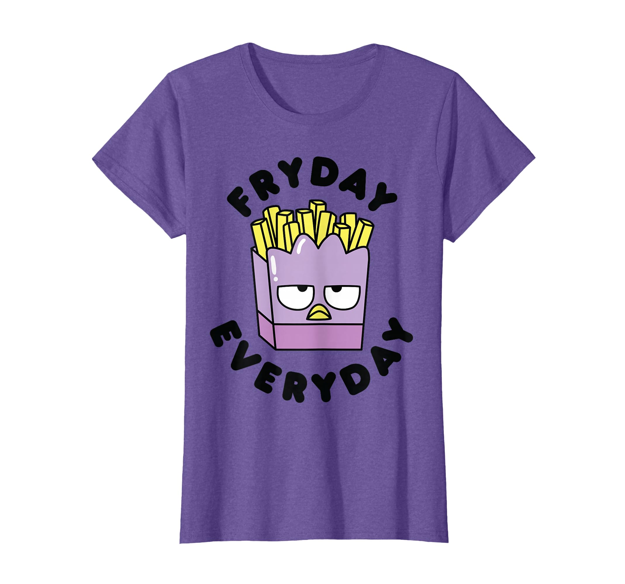 Bad Badtz-Maru French Fries Fryday Friday Everyday T-Shirt
