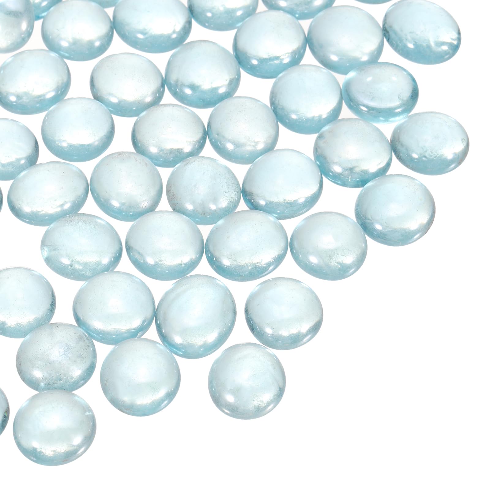 Perles en verre bleu pour décoration d'aquarium et loisirs créatifs sans effort