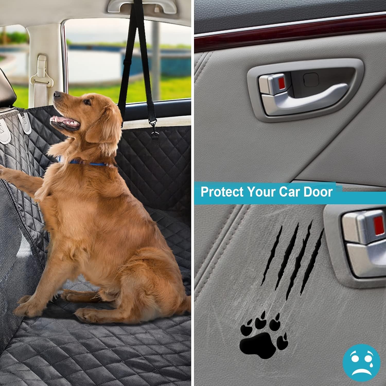 NPET Pet Car Seat Cover Protector (Standard)