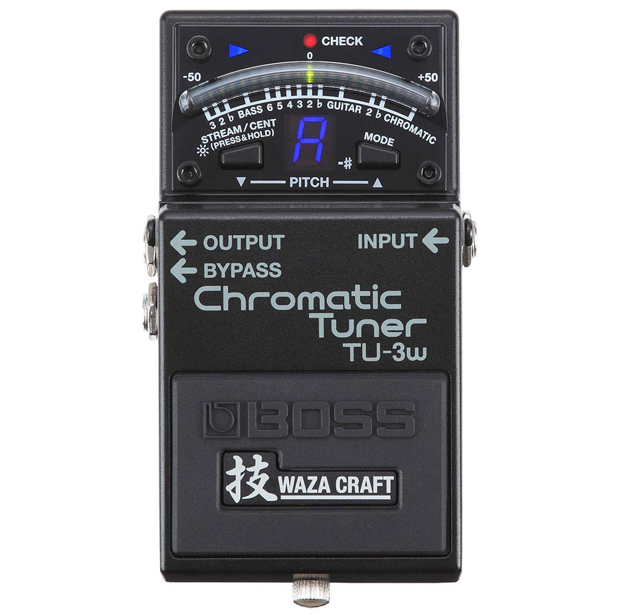 Boss TU-3W Waza - Accordatore cromatico con cavo keepdrum, 3 m