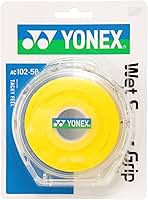 YONEX - YONEX（ヨネックス）グリップテープ(ウェット)30本入り（黄） Amazon | ヨネックス(YONEX) テニス バドミントン グリップ